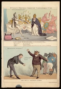 McLeans Monthly Sheet of Caricatures, nr. 15 av English School